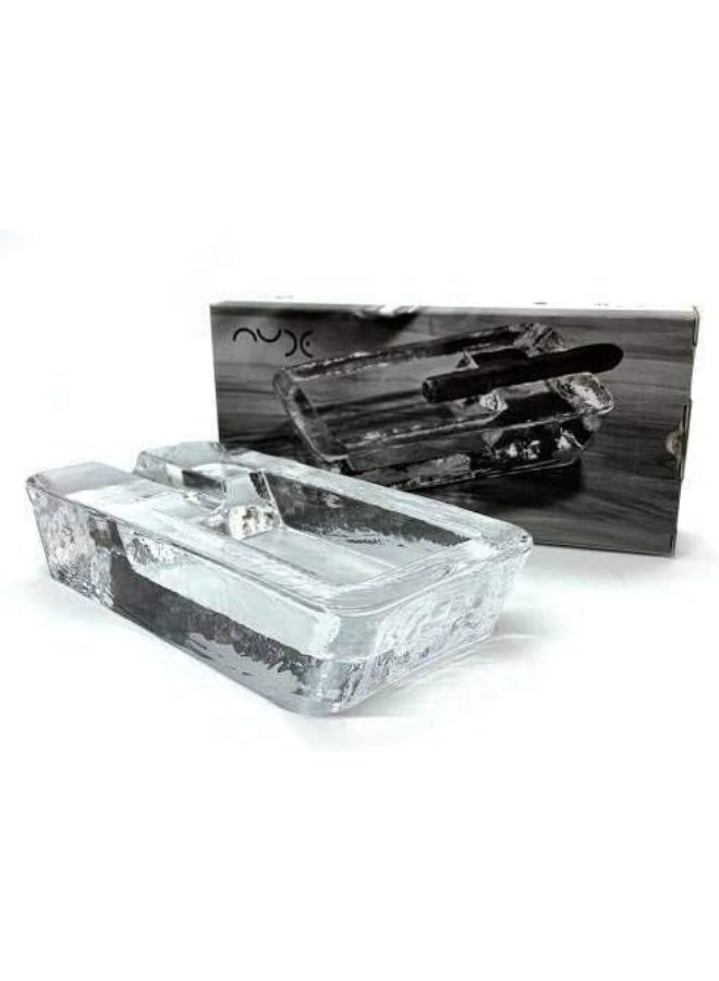 Hemingway Ashtray for the home Cigar Ashtray Handmade Crystal Glass Design and Luxury Accessory - Image 2